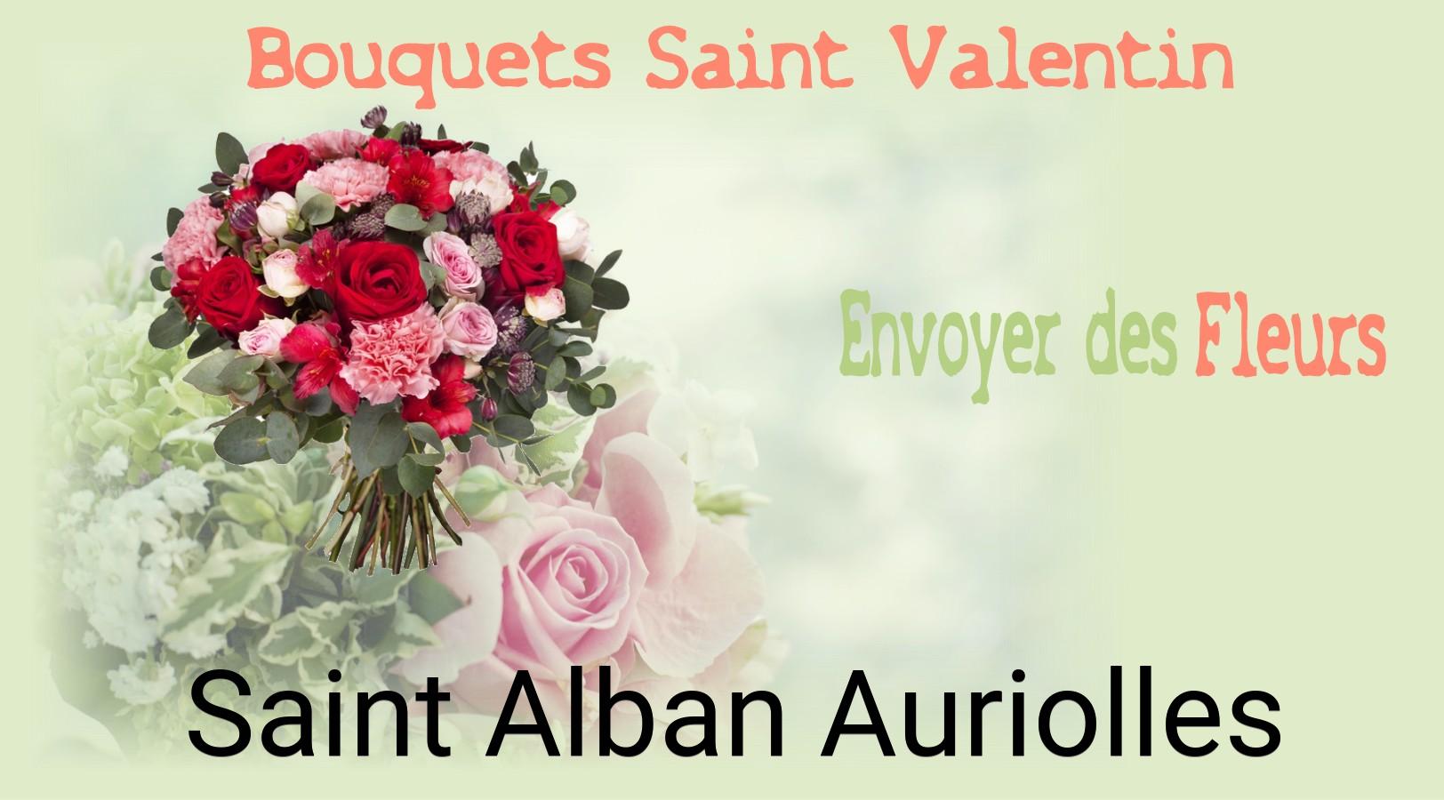 Roses de Saint-Valentin livrées à Saint-Alban-Auriolles