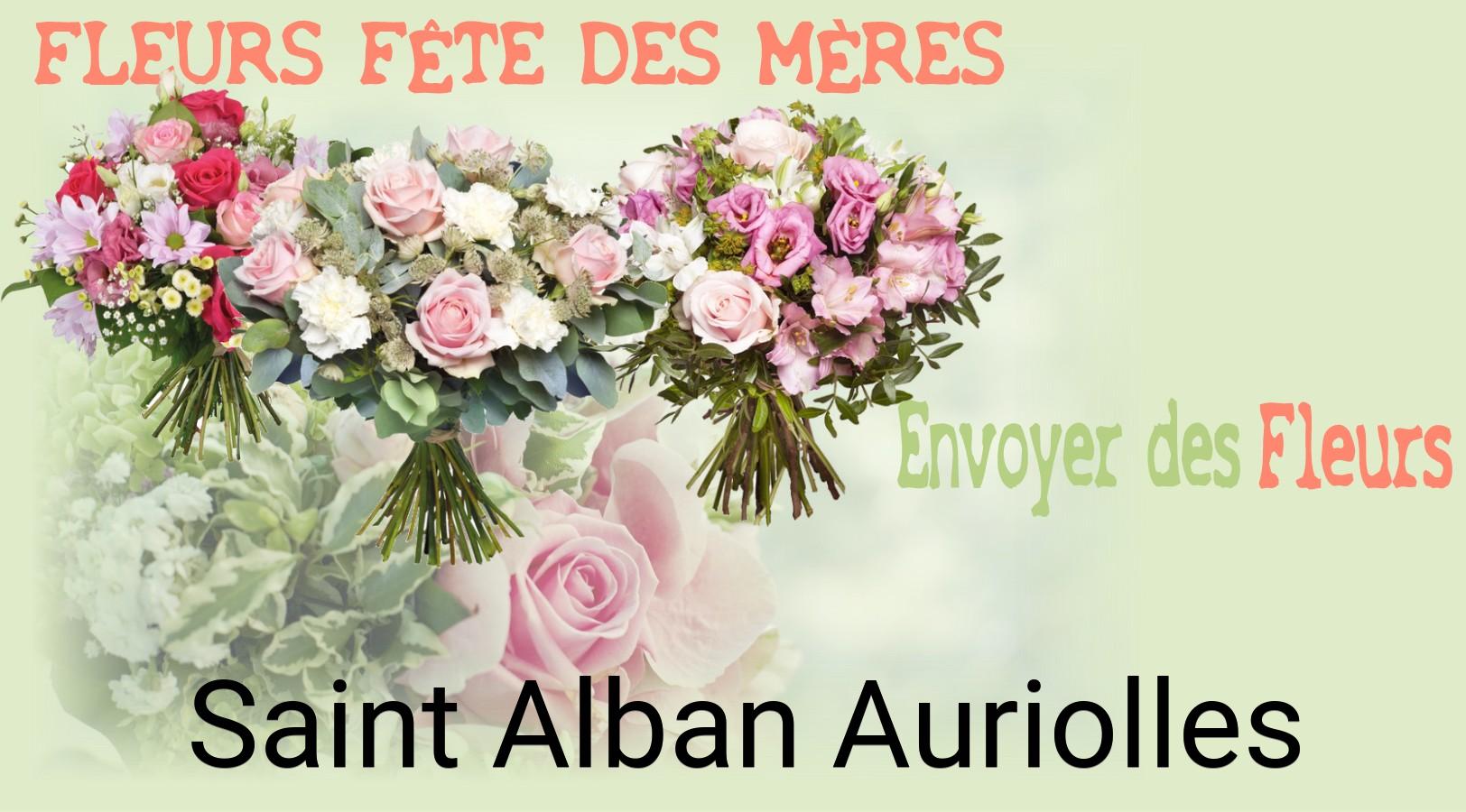 Bouquet de Fête des Mères livré à Saint-Alban-Auriolles